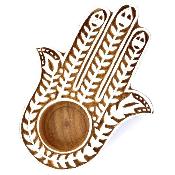 Hamsa Tea Light Holder