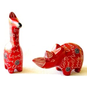 Cute soapstone “Love” Sculpture – Horse
