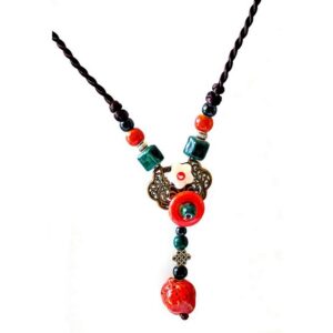 Necklace – Ceramic Beads