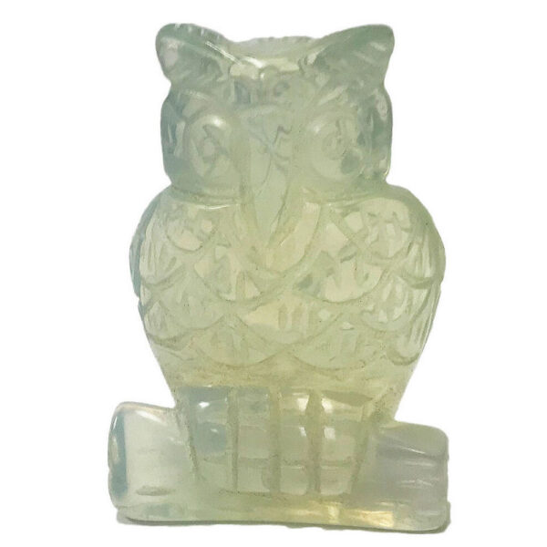 Opalite Stone Owl