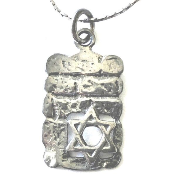 Pendant - "Star Of David Wall" Sterling Silver