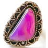 Ring - Sterling Silver with Botswana Agate