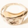 Ring - Sterling Silver and Gold Plated