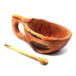Olive Wood Spice Pot