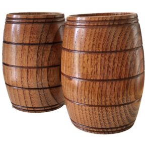 Wooden “Barrel” Cup