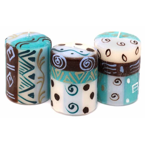 Hand Painted Candle - Maj Design