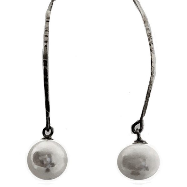 Sterling Silver Pearl Earrings