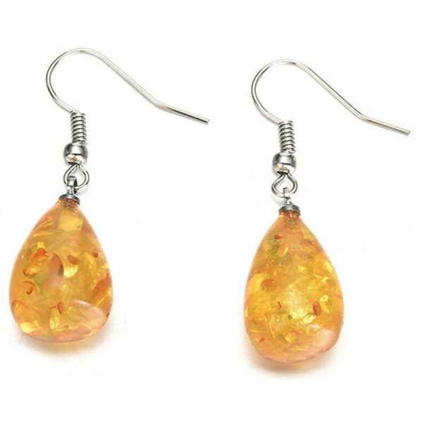 Baltic Amber Inspired Earrings