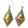Mosaic Turquoise Earrings