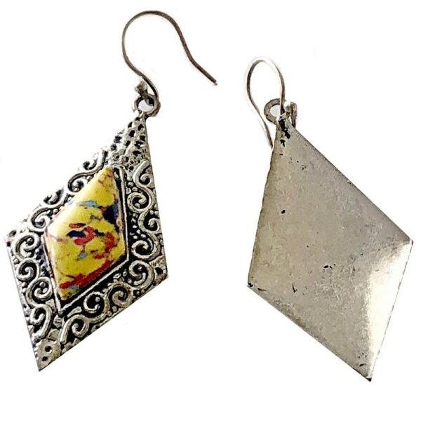 Mosaic Turquoise Earrings