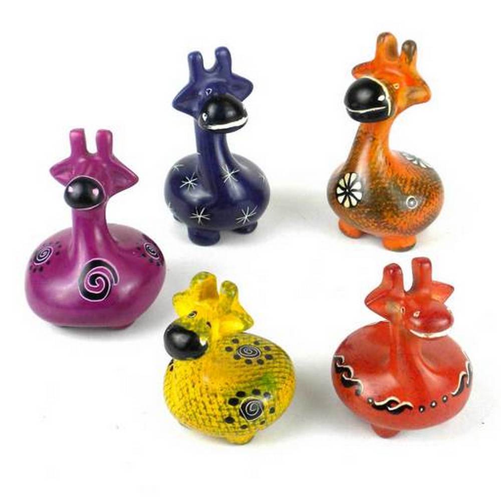 Cute soapstone giraffe
