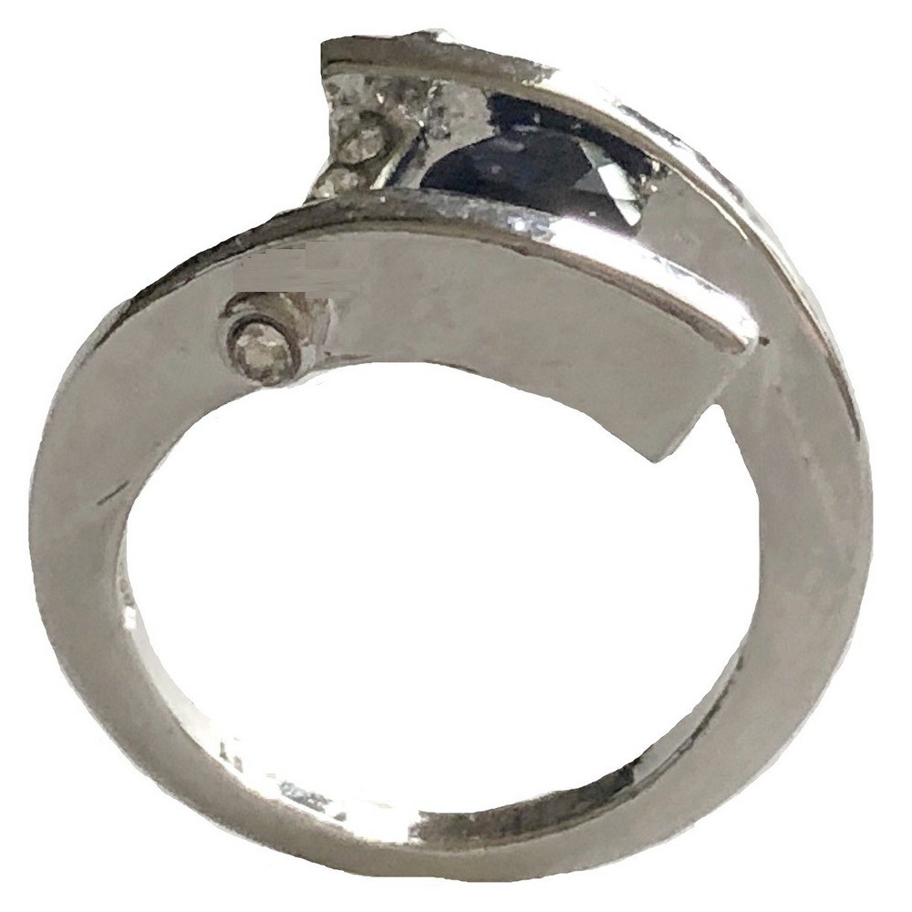Ring – Silver and Blue Sapphire