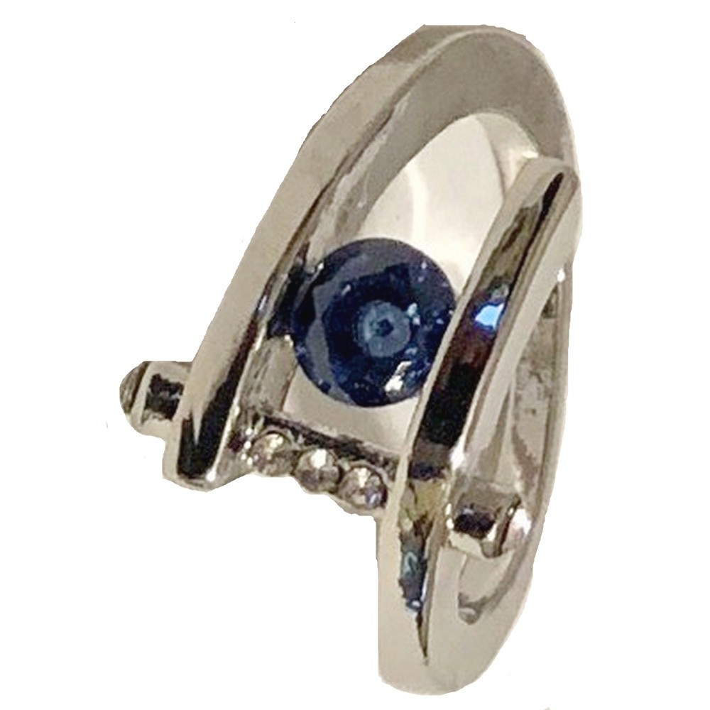 Ring – Silver and Blue Sapphire