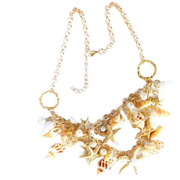 Necklace – Starfish and Sea Shells
