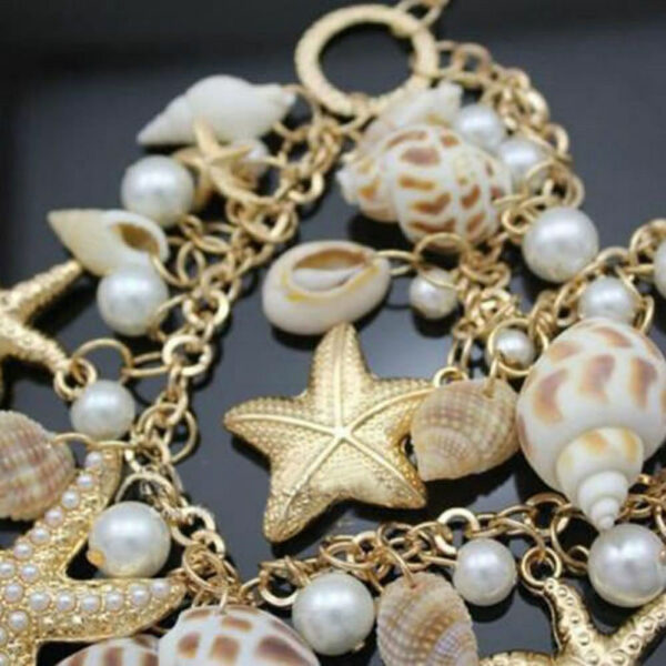 Necklace – Starfish and Sea Shells