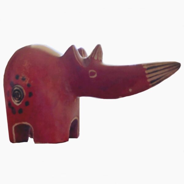 Soapstone Red Rhino
