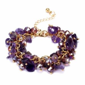 Amethyst Chips Bracelet