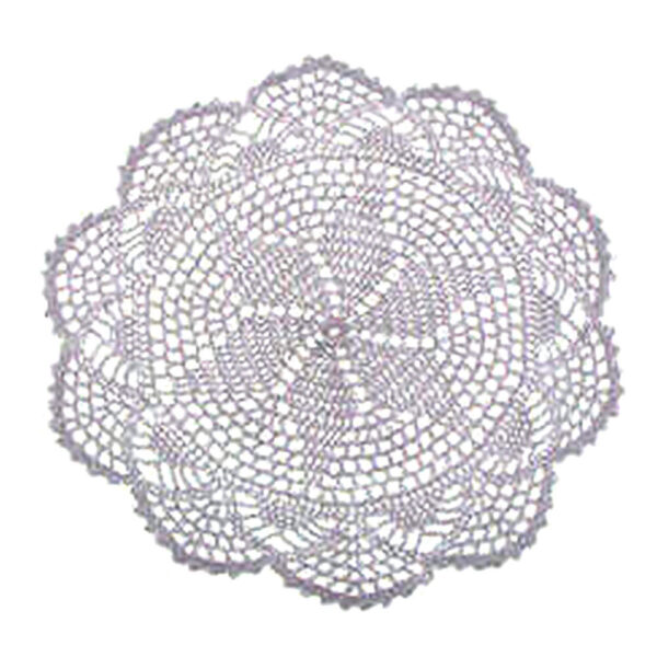 Crochet Cotton Lace Table Placemats - Flower Design