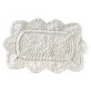 Crochet Cotton Lace Table Placemats - Rectangular