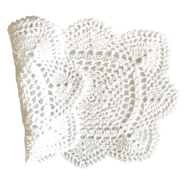 Crochet Cotton Lace Table Placemats - Rectangular