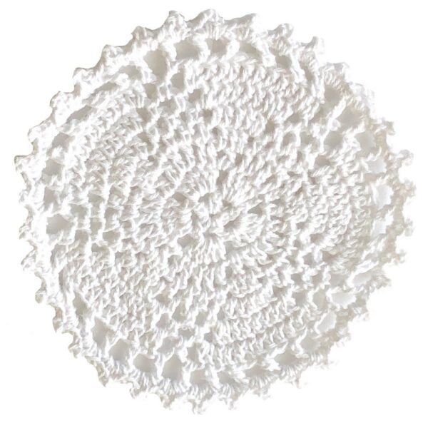 Crochet Cotton Lace Table Placemats - RoundTable Placemats - Round
