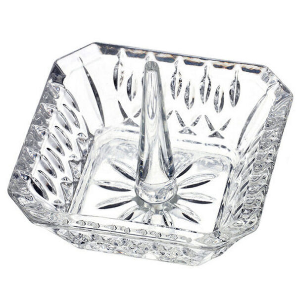 Crystal Ring Holder - Square Shape