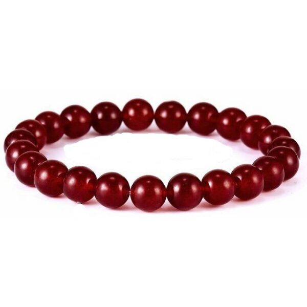 Stone Beads Bracelet - Carnelian