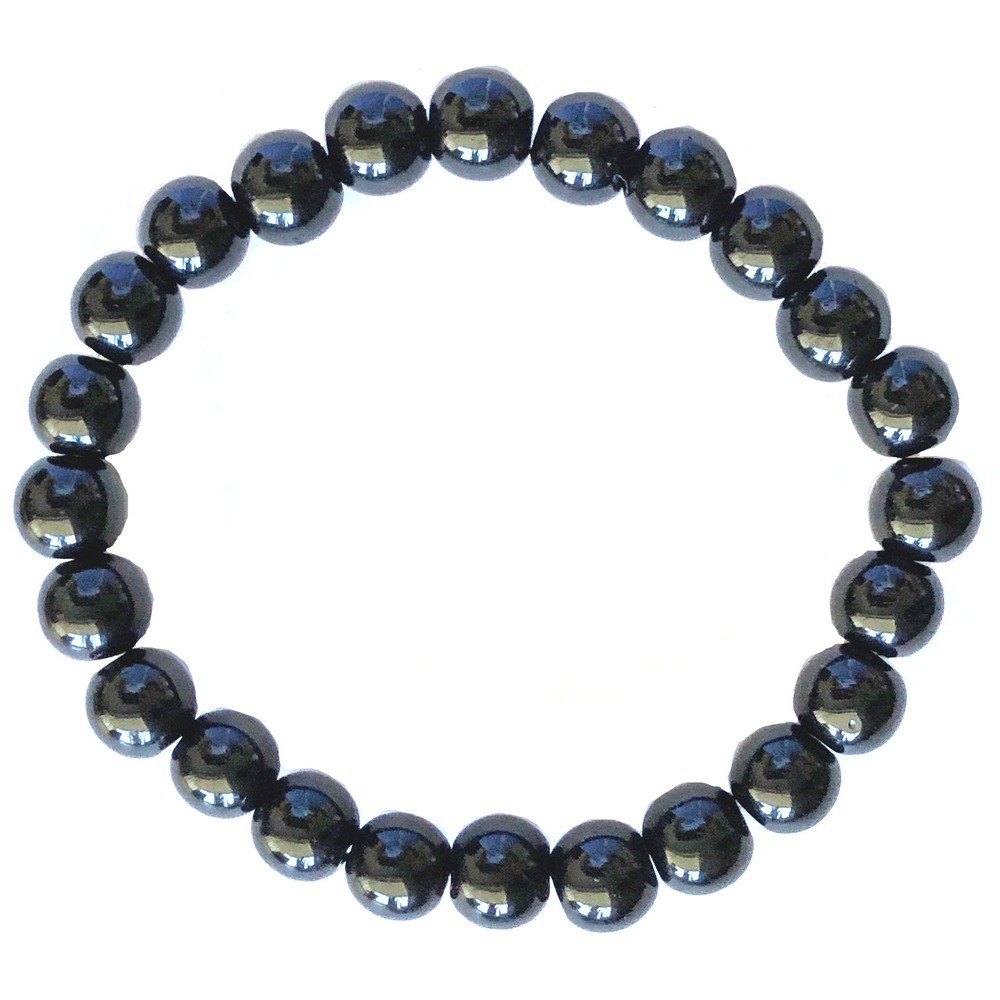 Stone Beads Bracelet - Black Onyx