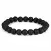 Stone Beads Bracelet - Lava Stone