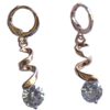 Gold Plated Earrings - Cubic Zirconia