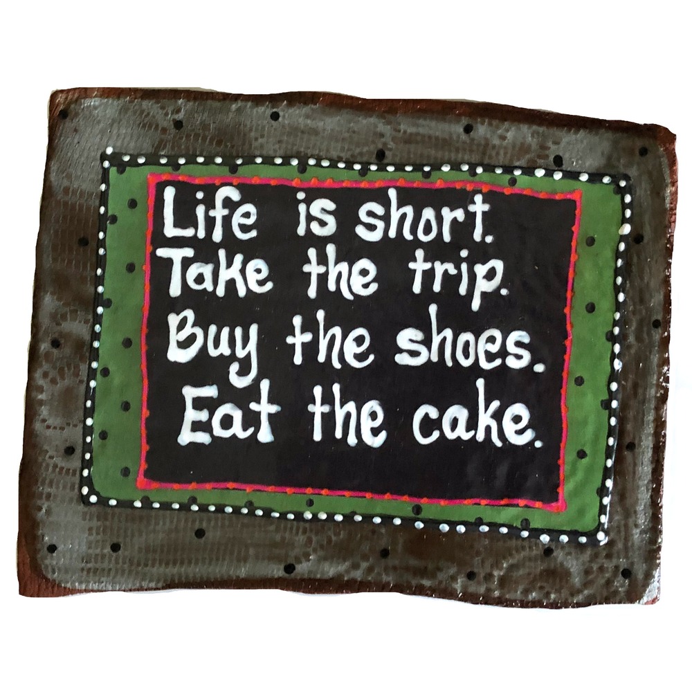 Decorative Tile - Eat the cake