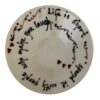 Decorative Plate - "Life is short"