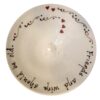Decorative Plate - "Friends and wine"