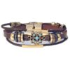 Leather Beaded Bracelet