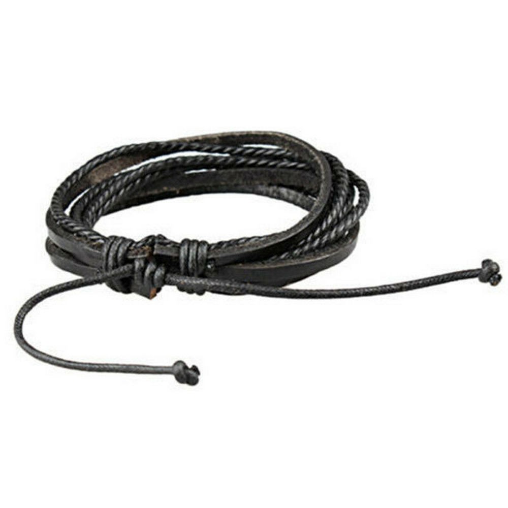Leather Wristband Bracelet