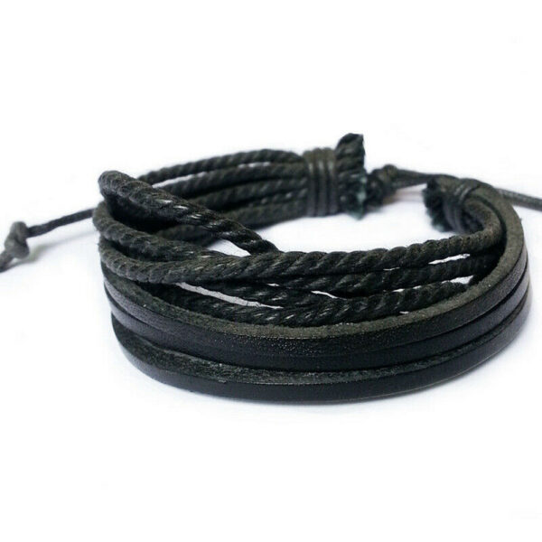 Leather Wristband Bracelet