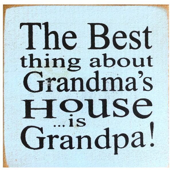 Wood Rustic Tile - Grandpa!