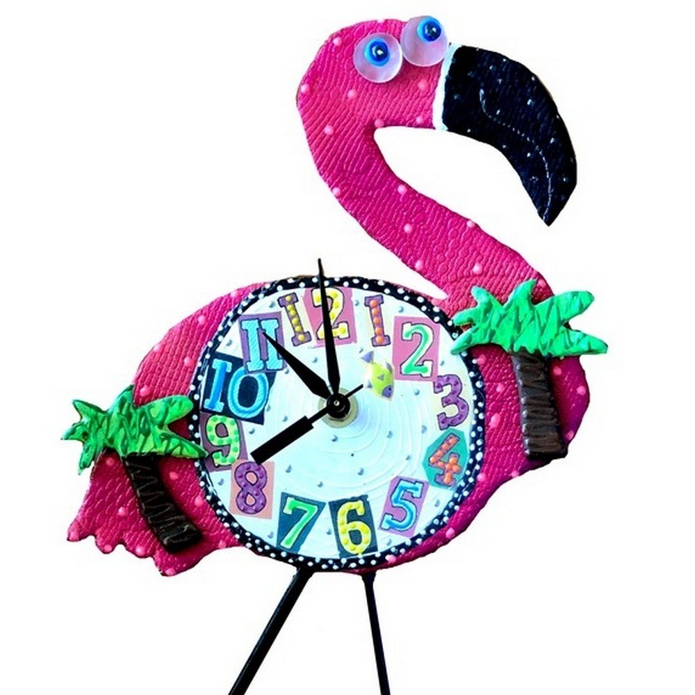 Flamingo Clock